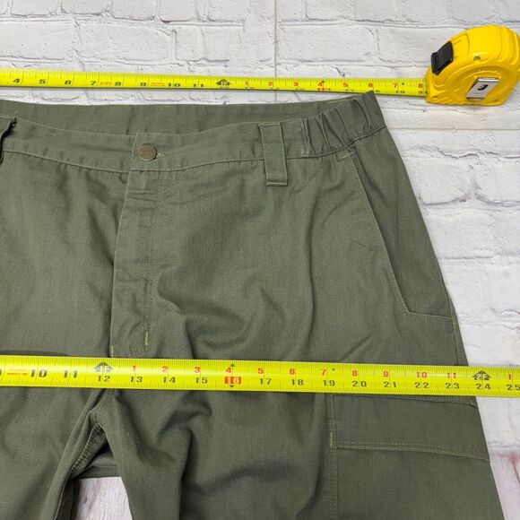 Vertx Men Tactical Cargo Pants Size 38x32 Ripstop Olive Green Utility D050 -13 - Picture 3 of 16